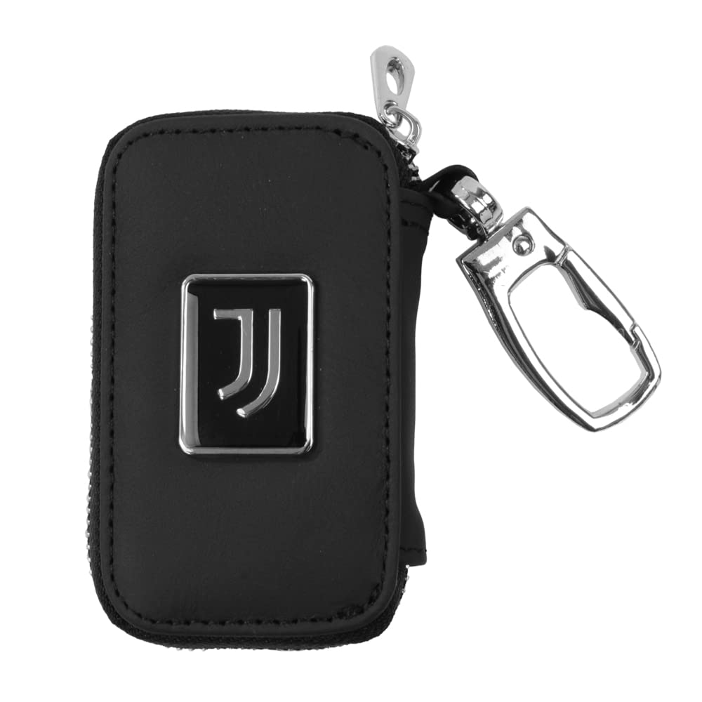 JUVENTUS 131839 Unisex Adult Keyring, Black, One Size
