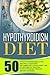 Hypothyroidism Diet: 50 Hypothyroidism Meals For Naturally Reducing Inflammatory Levels-First Line Of Defense In Treating Hypothyroidism
