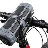 Wireless Speaker, Venstar Waterproof Portable Bluetooth Speaker, 16W Strong Speaker Driver Passive Radiator with 6000mAH Battery for Outdoor Sports Travel with Remote Controller and Metal Hook Loop