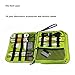 Electronics Organizer Travel Cable Cord Wire Bag Accessories Gadget Gear Storage Cases for 10.5 Inch Tablet (Light Gray)