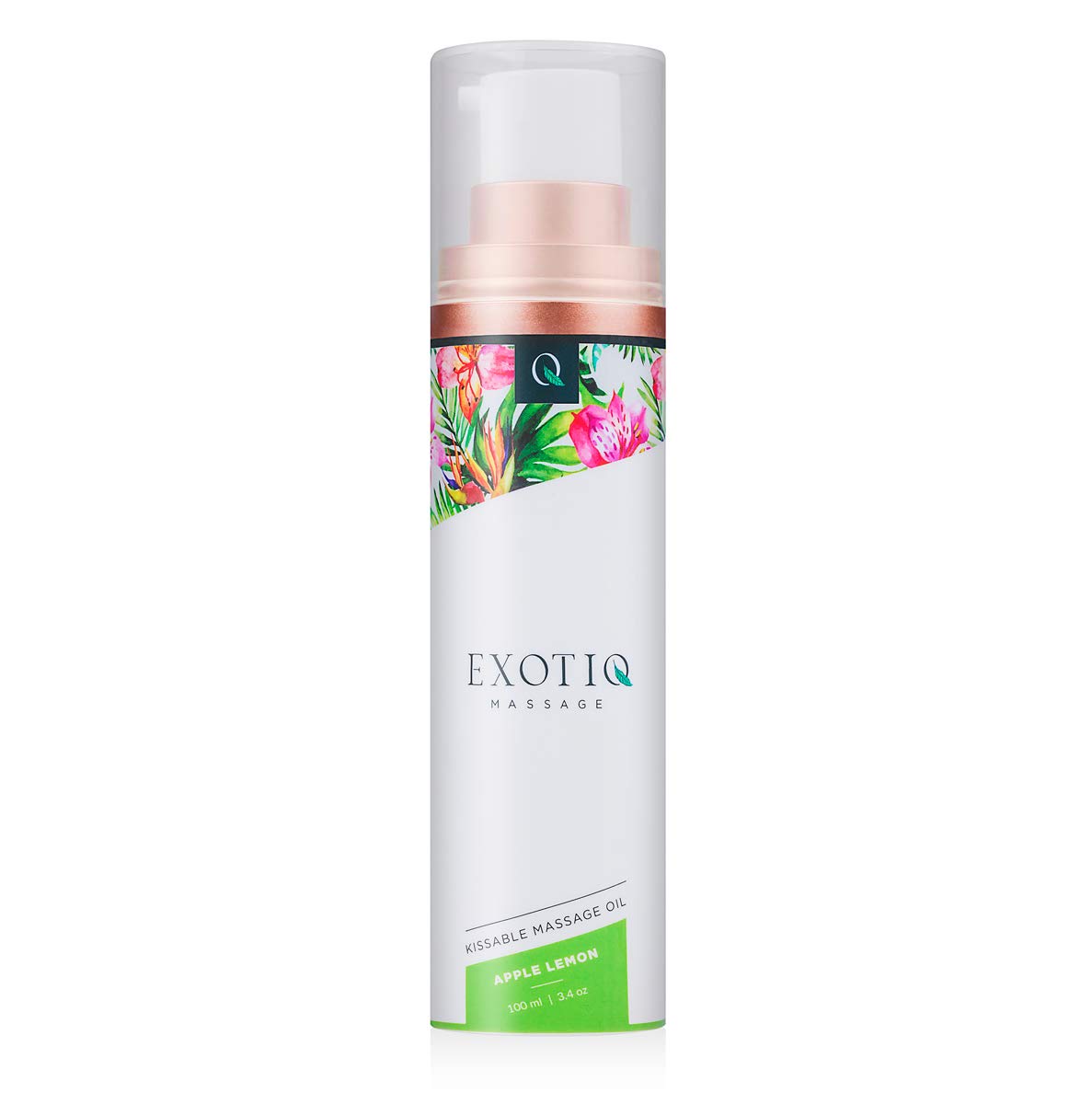 Exotiq Kissable Massage Oil - Apple Lemon, 100ml