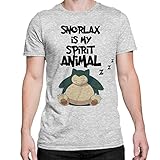 Snorlax is My Spirit Animal Pokemon Go Mens T-Shirt
