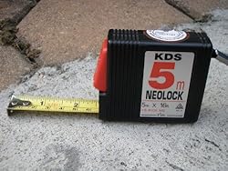 KDS Measure A.B.S. Plastic Case Steel Tape NEO LOCK