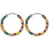 Boho Earrings, Ultra Lightweight Earring, Travel and Commuter Earrings