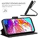 ykooe Case for Samsung Galaxy A70, Leather Wallet Flip Case Samsung A70 Phone Case with Card Slots Protective Cover for Samsung Galaxy A70