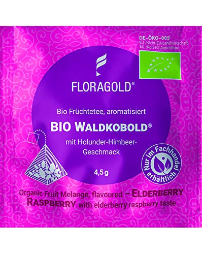 Bio Früchtetee Waldkobold® 100er Pyramidenbeutel von Floragold