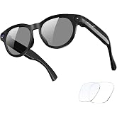 iONCT AI Smart Glasses with Camera, 8MP HD Camera Glasses for Men Women | Real-Time Translation,Photo Capture,Object Recognition,80min Video Time,Open-Ear Music, Bluetooth Calls, AI Assistant