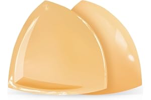 Niidor Large Size Bra Inserts,Double Sided Sticky Bra Pads Inserts for D+ Cups