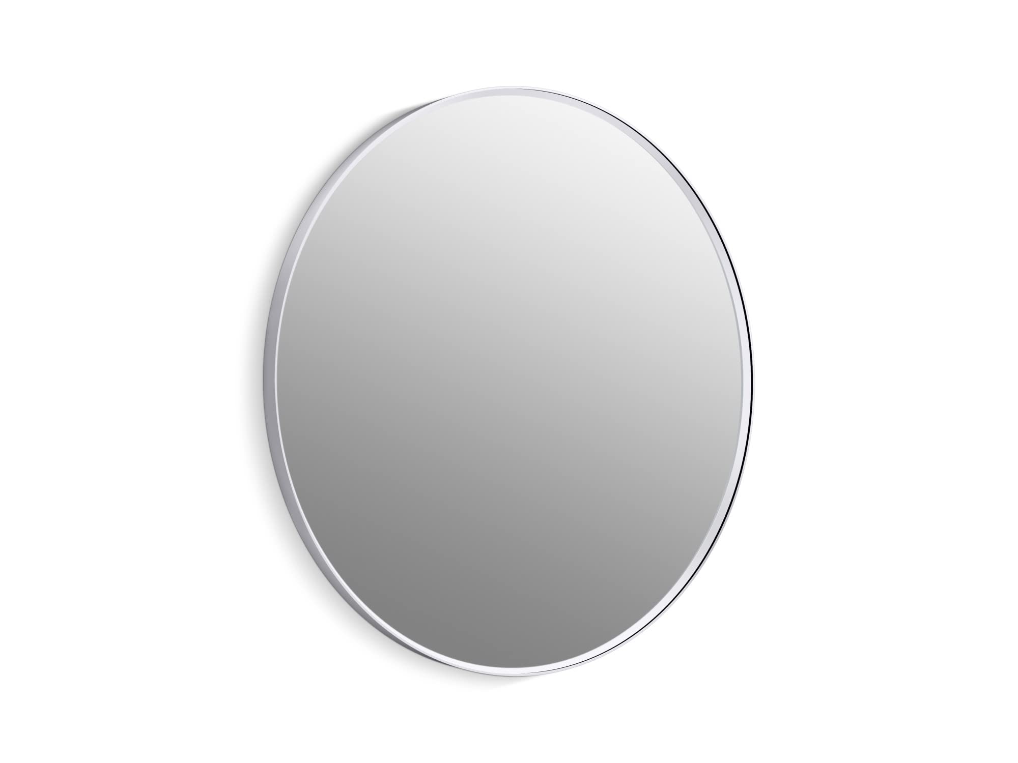 Kohler Essential 36 in. W x 36 in. H Round Framed Wall Mount Bathroom Vanity Mirror in Polished Chrome Image