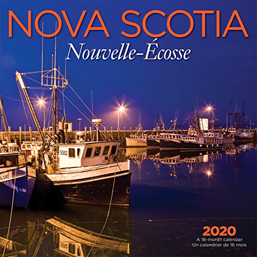 Nova Scotia 2020 12 x 12 Inch Monthly Square Wall Calendar, Canadian Regional Travel Canada (English by