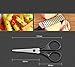 YaeKoo 18PCS Culinary Fruit Vegetable Carving Tool Set Kitchen Food Cake Carving Peeling Tool Kit with Portable Carrying Case