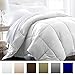 Beckham Hotel Collection 1200 Series - Lightweight - Luxury Goose Down Alternative Comforter - Hotel Quality Comforter and Hypoallergenic -King/Cali King - White
