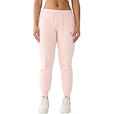 True Religion Womens Retro Horseshoe Midrise Knit Jogger