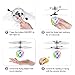 RC Flying Ball Toys Infrared Induction Drone Hand Control Helicopter with Shining LED Lights Disco USB Rechargeable Fun Novelty Toys for Kids Teenagers Indoor and Outdoor Games (A)
