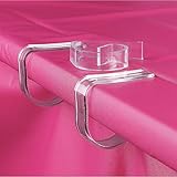 72 Plastic Tablecloth Clips (Receive 72 Per Order) (CLEAR, 1)
