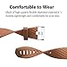 For Fitbit Charge 2 Bands, Adjustable Replacement Bands with Metal Clasp for Fitbit Charge 2 Wristbands Special Edition Coffee Large