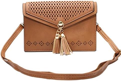 Universal Fashion Soft PU Leather Cellphone Bag Purse Case with Cross Body Shoulder Strap Wallet Pouch for iPhone 7/7 plus/ 6 /6s and Samsung Galaxy Mobile Phone under 6.3"