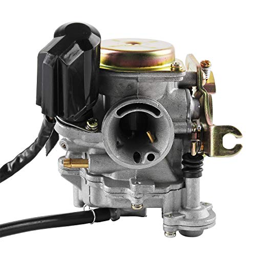 Wilktop Carburateur, 50cc Carburateur 18mm Vervangende Carburateur Met Inlaatspruitstuk Geschikt voor Rex RS 400 / RS… - Image 7