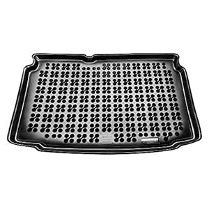 Kofferbakbescherming van rubber, compatibel met Volkswagen Polo V hatchback met lage bodem (2009 – 2017) + cadeau…