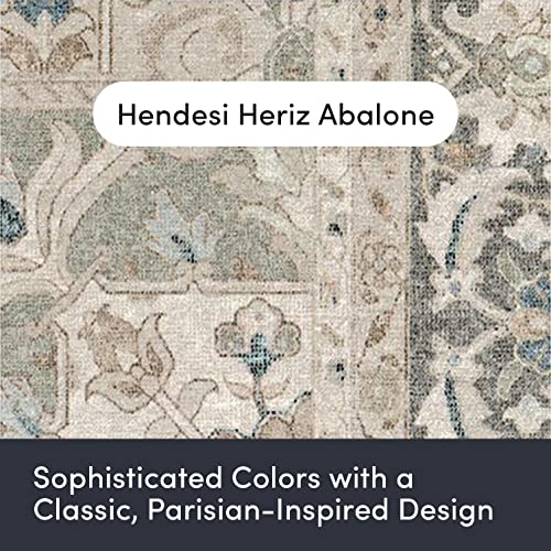 Ruggable Hendesi Heriz Abalone Machine Washable Area Rug Pet