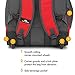 High Sierra Chaser Wheeled Laptop Backpack, Crimson/Mercury, 20 x 13.5 x 8-Inch