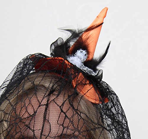 Orange Witch Hat Headband
