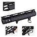 Aecktech M-Lok Enhanced Picatinny Rail Panels and Directional M-LOK Hand Stop and M-LOK Standard QD Sling Swivel Adaptor kit Fits M-LOK Systems-14 Pieces