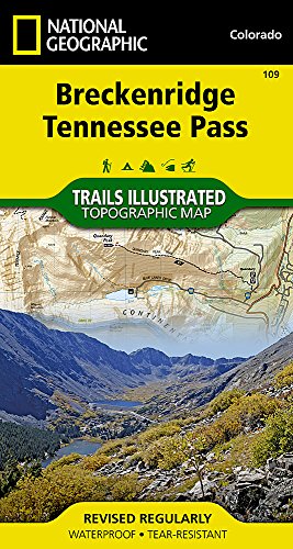 Breckenridge, Tennessee Pass (National Geographic Trails Illustrated Map)