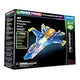 Laser Pegs Jet 6-in-1 Building Set; The First Lighted Construction Toy to Ignite Your Child's Creativity; It's Your Imagination, Light It Up