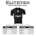 EliteTek Padded Compression Shirt - CPS14 - Youth and Adult Sizes - Moisture Wicking and Tight Fitting
