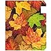 Wamika Autumn Fall Leaf Sunflower Mailbox Cover Magnetic Standard Size,Tropical Summer Palm Colorful Floral Letter Post Box Cover Wrap Decoration Welcome Home Garden Outdoor 21