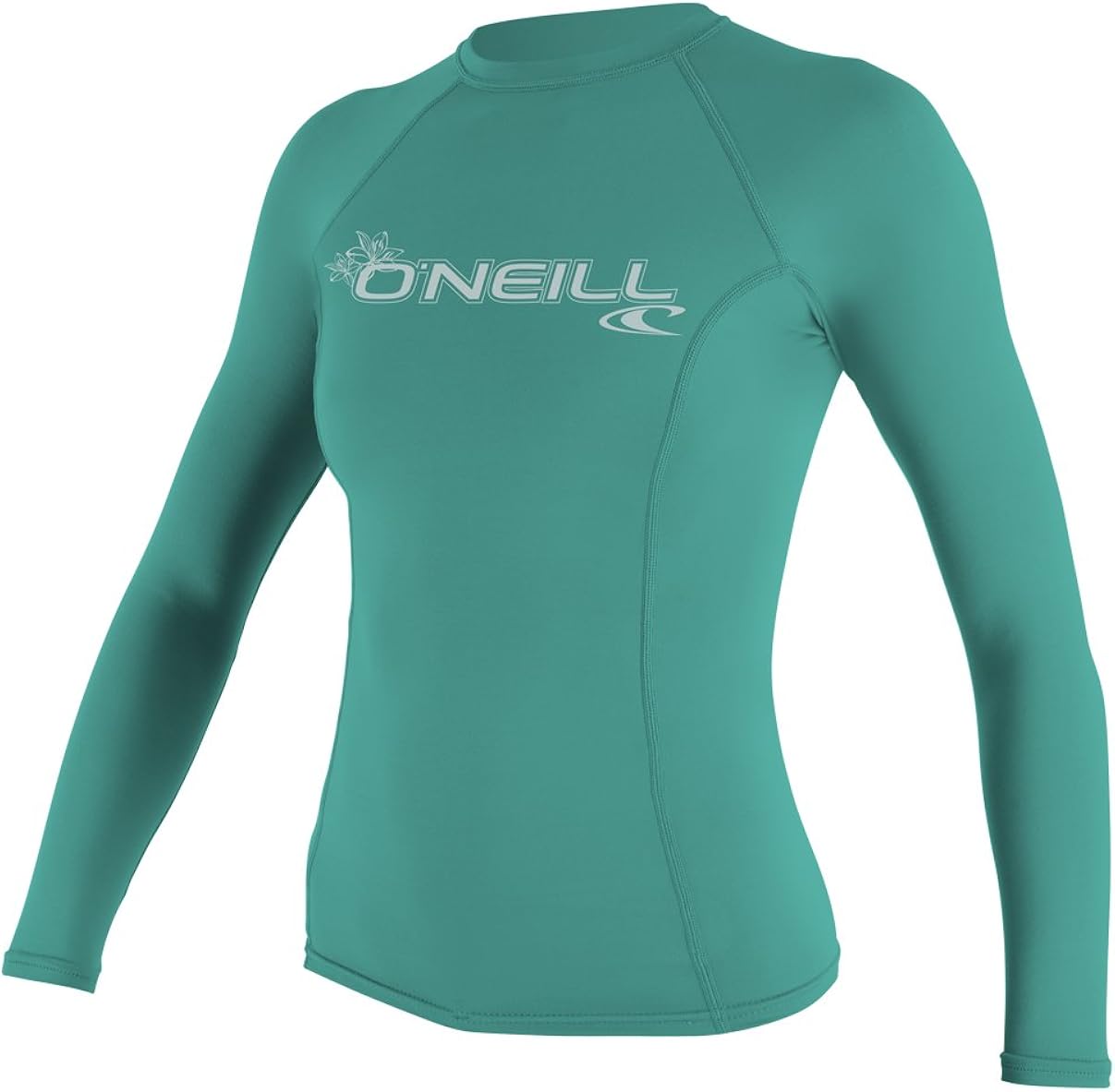 O'Neill Women's Basic Skins Upf 50+ Long Sleeve Rash Guard: Clothing