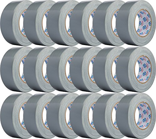 Double Bond Real Thick (11 Mil) Duct Tape 1118, Silver, 1.88 Inch x 35 Yards, Case of 18 Rolls