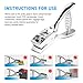 GOOACC Badge Hole Slot Punch for ID Cards Hand Held, One Slot Puncher, 15mm x 3mm Hole, No Burrs Holes, Metal Hole Punch for ID Cards, Badge Holes, 1 MM PVC Cards
