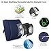 Cool-Shop 100% Pure Memory Foam Back Cushion- Lumbar Support Pillow Orthopedic Design for Back Pain Relief Adjustable Belt and Breathable Mesh Cloth