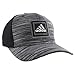 adidas Men's Veteran Stretch Fit Structured Cap, Large/X-Large, Black/Onix Free Run