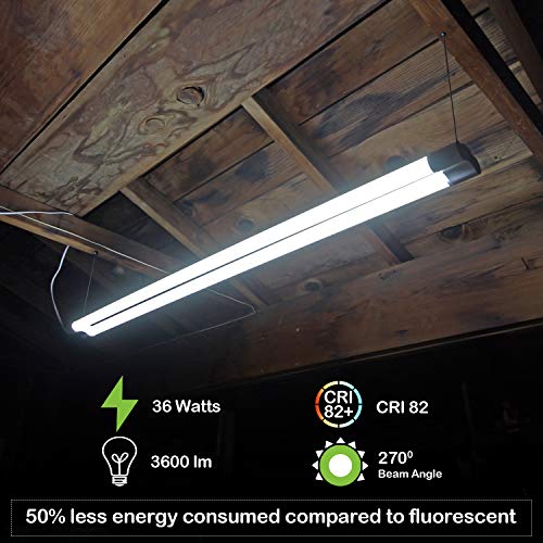 1 Hykolity+FlushMount+Workbench+Fluorescent+Replacement