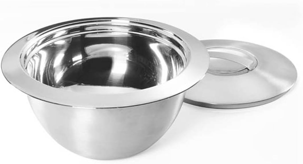 2 Litre Stainless Steel Thermal Insulated Bowl with Stainless Steel Lid