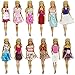 ZITA ELEMENT 20 Items = 10 Sets Fashion Clothes Dress Bundle 10 Shoes for 11.5 Inch Doll Outfits - Random Style Outfits Accessories for 11.5 Inch Doll