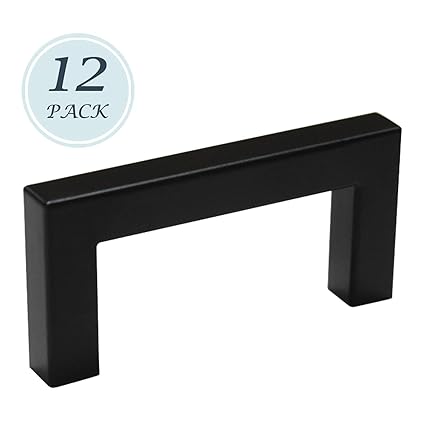 Door Handle Sets Width 1 2 Stainless Steel Square Corner Bar