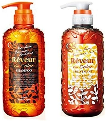 Reveur Non Silicon for Color Shampoo and Conditioner 500ml set by Reveur