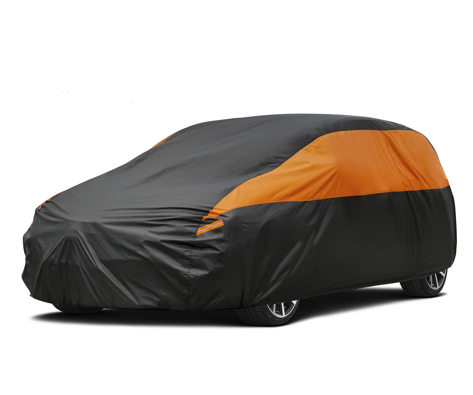 Photo 1 of GUNHYI Hatchback Car Cover for Automobiles All Weather Waterproof, Universal Fit Ford Fiesta, Honda Fit, Volkswagen Golf, Toyota Matrix, Chevy HHR, Hyundai Veloster/Kona, Mini Clubman/Countryman etc.