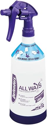 Defenders All Ways Sprayer Bottle 1 Litre Adjustable Nozzle Upside Down