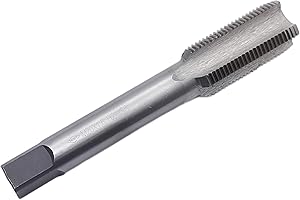 HIM1MY Metric Thread Tap, M20 X 1.5 HSS Machine Right Hand Thread Tap M20 X 1.5mm