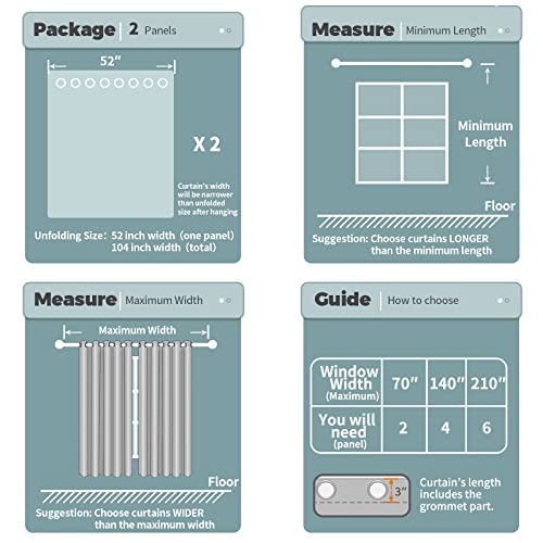 BGMENT SHEER LINEN CURTAINS FOR LIVING ROOM 2 PANELS SET, SEMI SHEER CURTAINS 120 INCH LENGTH FOR BEDROOM LIGHT FILTERING CURTAINS & DRAPES WITH GROMMET, EACH 2 PANELS, 52 X 120 INCH, CREAM WHITE