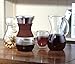 Osaka Pour Over Coffee Maker Set, 6 Cup (27 oz) Glass Carafe with Permanent Stainless Steel Filter