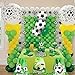 CIEOVO 12 Pack Soccer Party Favor Goodie Bags, Treat Gift Drawstring Bag Football Backpack Birthday Party Decoration Supplies for Baby Shower Birthday Party
