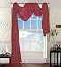 Elegant Comfort Beautiful Window Panel Curtain Sheer Voile Scarf 55" X 216" Burgundy