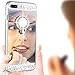 Caka iPhone 7 Plus 8 Plus Case, Rhinestone Series Glitter Luxury Cute Shiny Bling Mirror Makeup Case for Girls with Ring Kickstand Diamond TPU Case for iPhone 7 Plus 8 Plus (Silver)