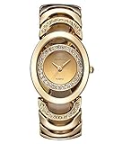 Luxury Rhinestone Quartz Watches for Women Gold Stainless Steel Waterproof Bracelet Wristwatch